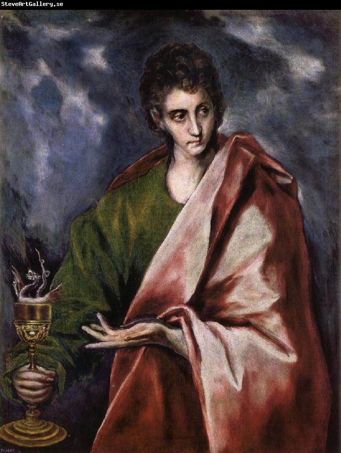 El Greco St John the Evanglist